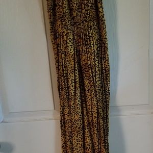 Leopard print dress